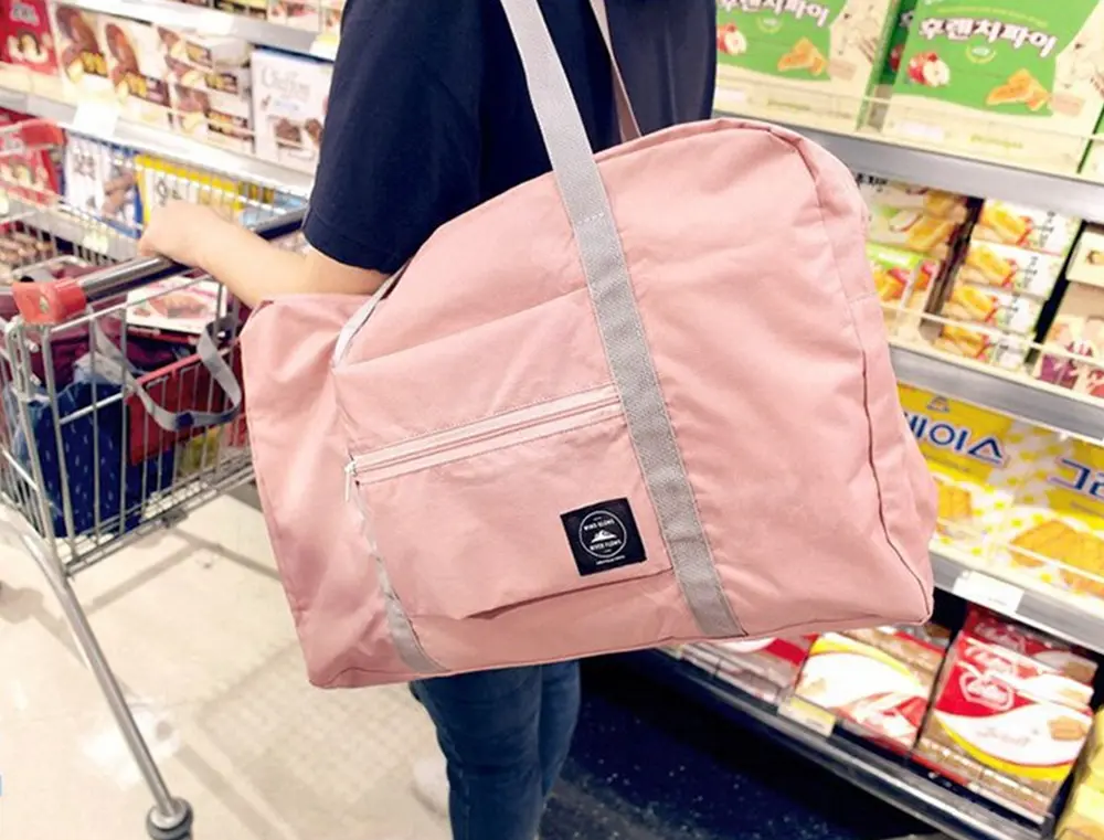 Skládací cestovní taška - LOSOSOVÁ