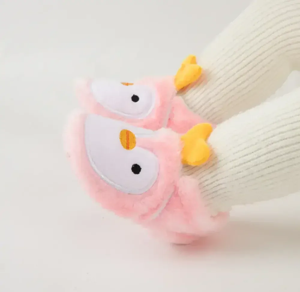 Teplé capáčky - TUČŇÁK - RŮŽOVÝ (6-12m)