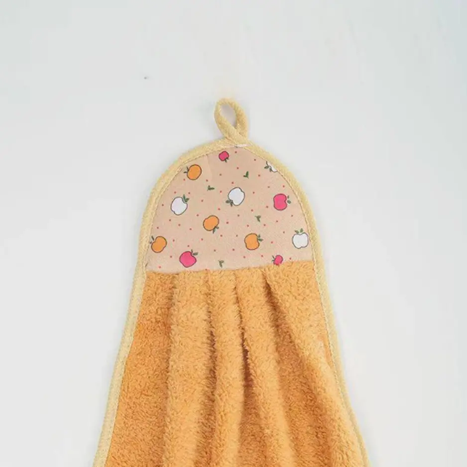 Ručník do školky - JABLÍČKO - tmavě oranžový