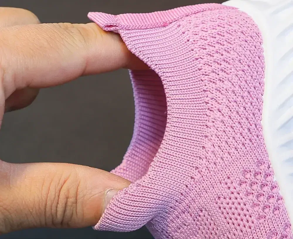 Síťované tenisky - RŮŽOVÉ - (12-18 cm)