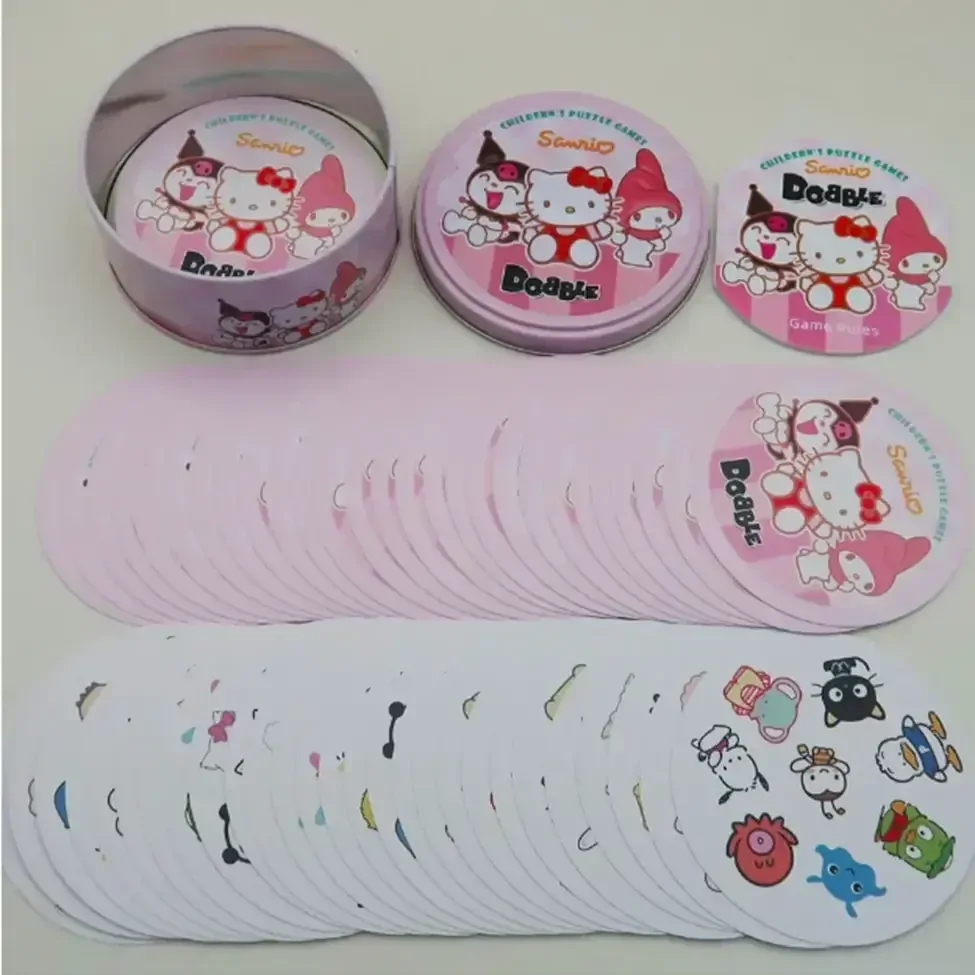 Postřehová hra Dobble - Sanrio- Hello Kitty, My Melody
