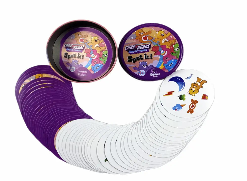 Postřehová hra Dobble-Spot it - CARE BEARS - Starostliví medvídci