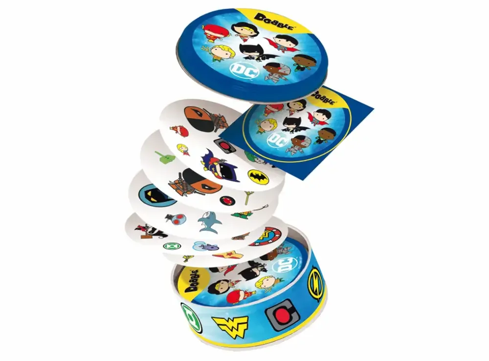 Postřehová hra Dobble-Spot it - DC COMICS