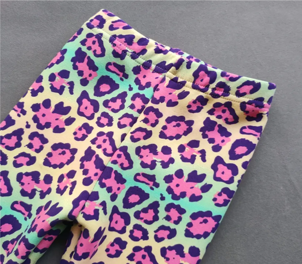 Zateplené termo legíny - BAREVNÉ (2-3 roky)