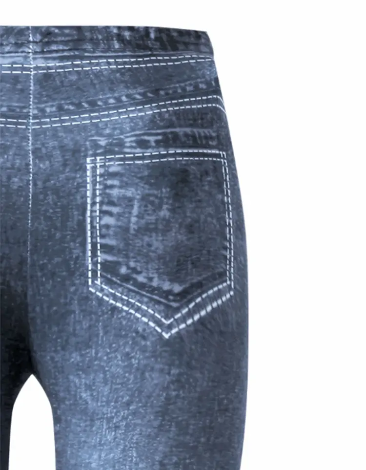 Letní legínky - PANENKY - MODRÉ (3-4 roky)