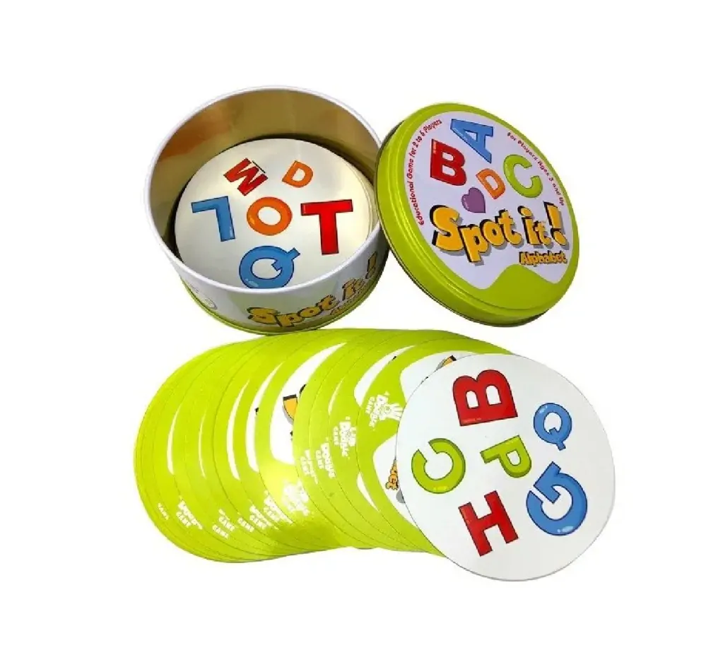 Postřehová hra Dobble - ABECEDA - S VADOU