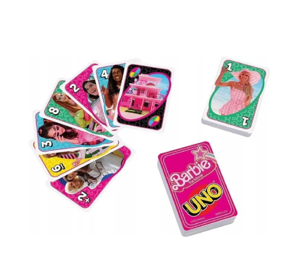 Hra Uno karty - BARBIE - S VADOU