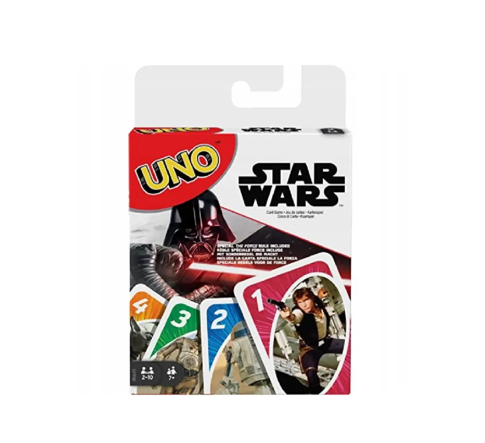 Hra Uno karty - STAR WARS - S VADOU 