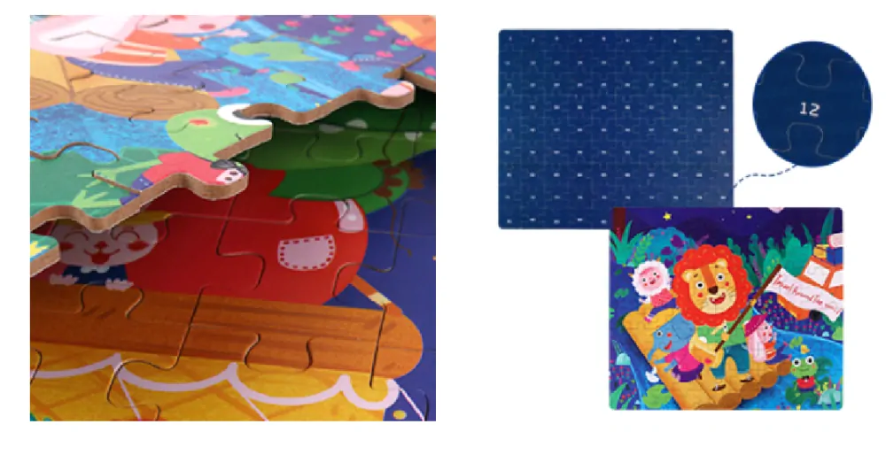 Puzzle 3 v 1 (272 ks) - ZVÍŘÁTKA