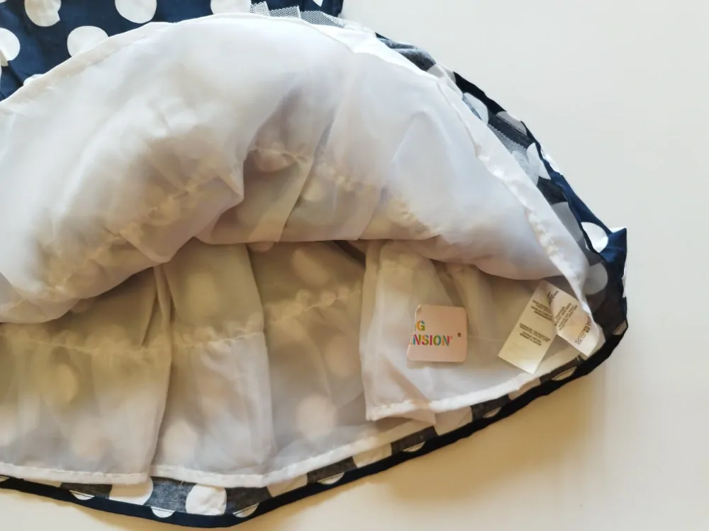 Šaty s krátkým rukávem - (9-12 m)