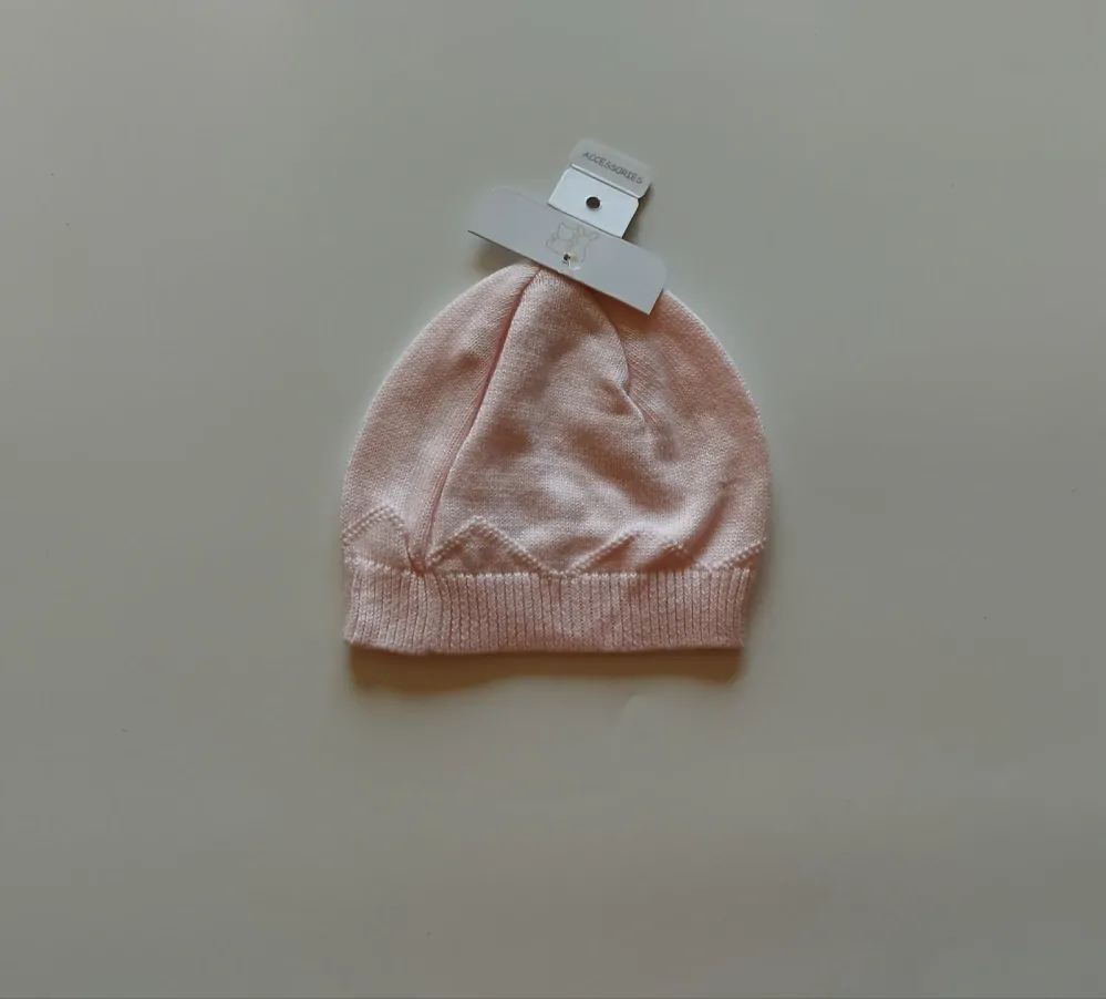 Bavlněná čepice pro miminko - (3 m)