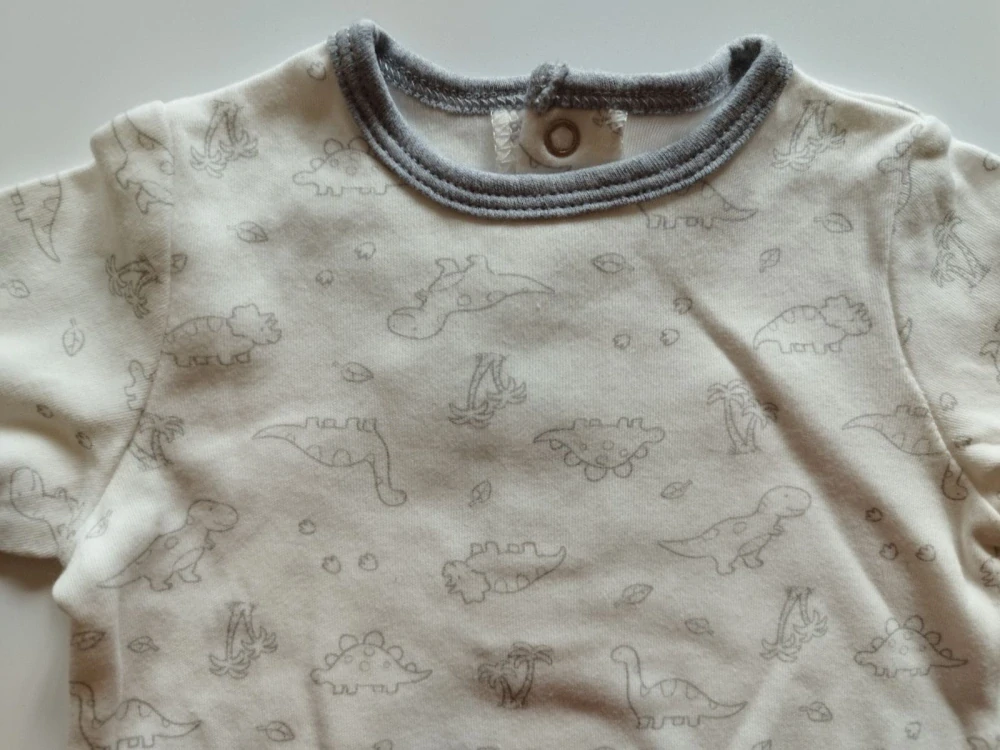 Body s dlouhými rukávy (0-3 m)