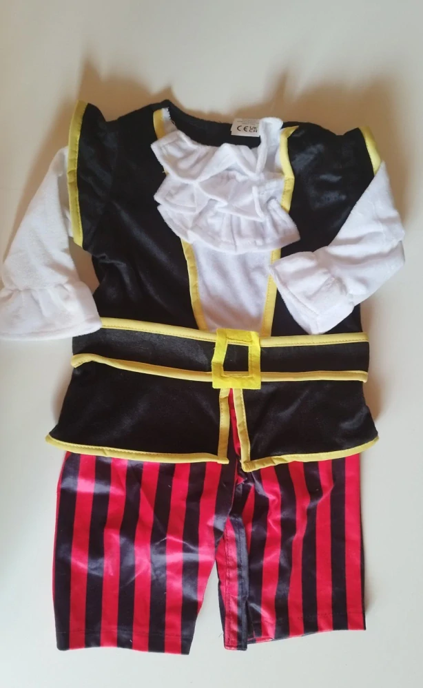 Dětský kostým - PIRÁT (6-12 m)