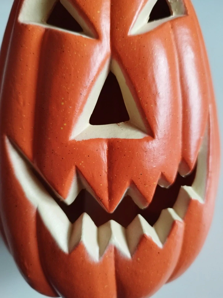 LED lampa na HALLOWEEN - DÝNĚ - Oranžová