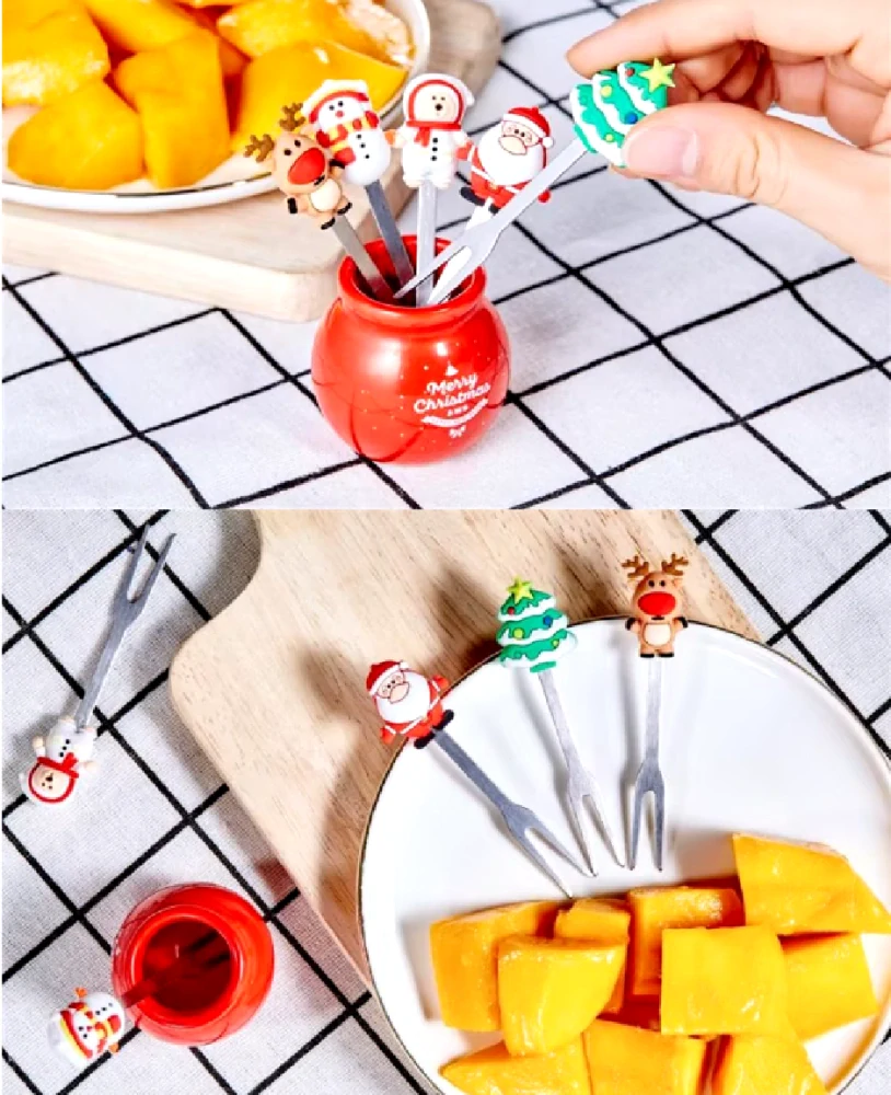 Napichovátka - VÁNOCE - MERRY CHRISTMAS - 5 ks