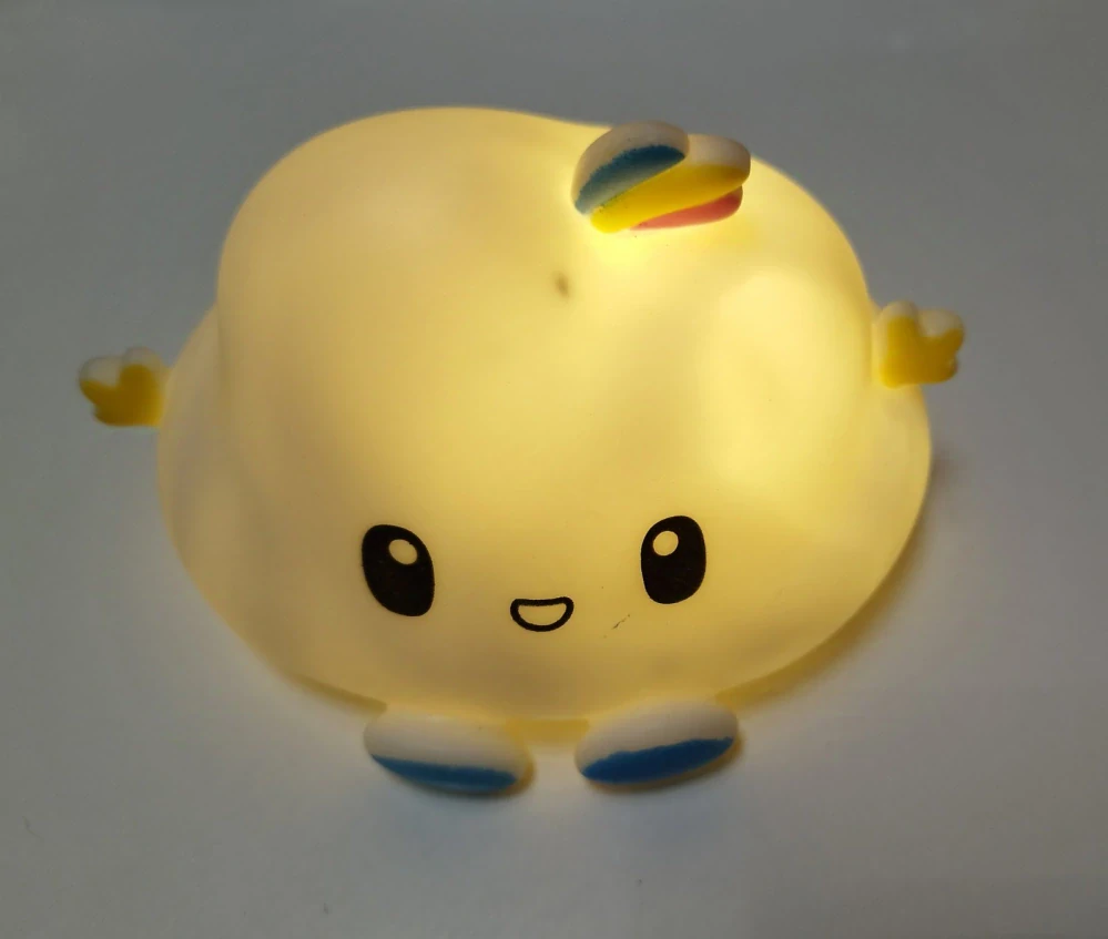 Noční světlo - OBLÁČEK - BÍLÁ