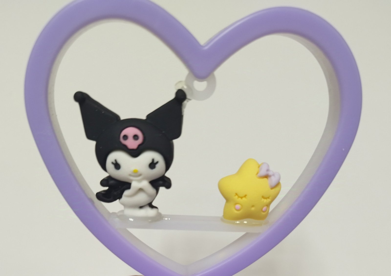 Noční světlo - POHÁDKA SANRIO - KUROMI - SRDÍČKO