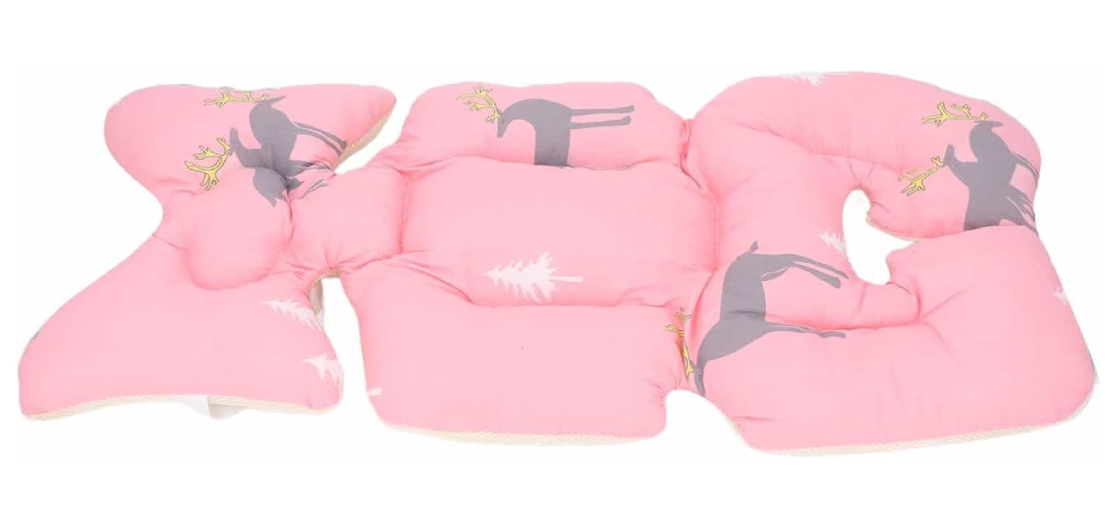 Universální podložka do kočárku - RŮŽOVÁ - JELEN