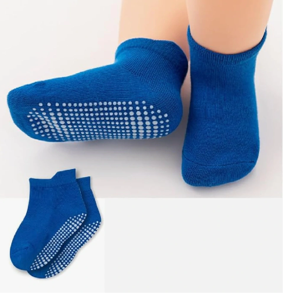 Protiskluzové ponožky - ČERVENÉ (8-10 let) 