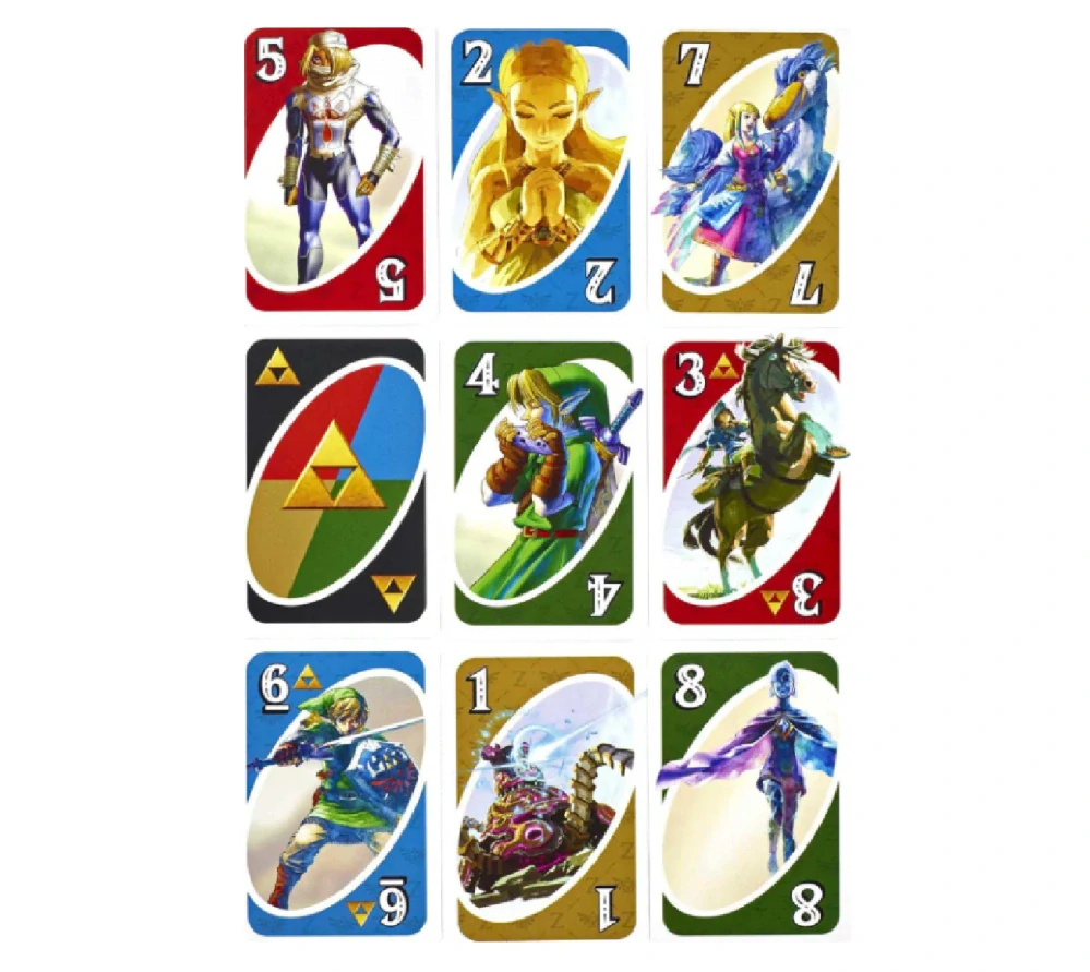 Hra Uno karty - THE LEGEND OF ZELDA - S VADOU