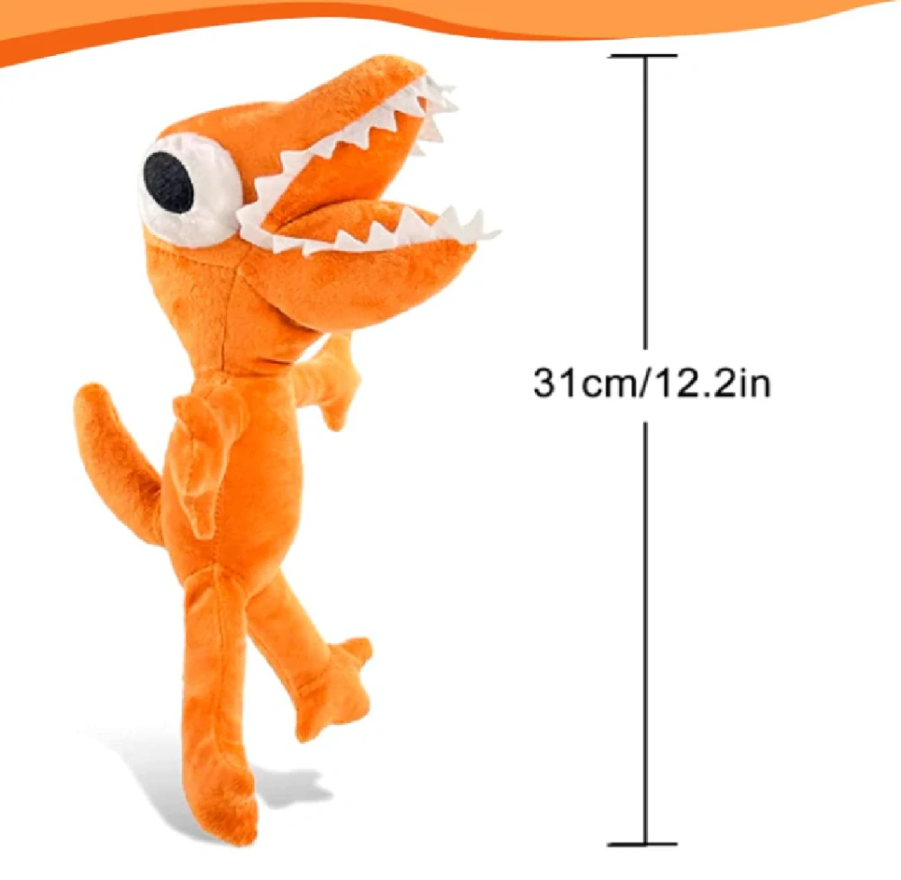 PLYŠOVÁ HRAČKA - RAINBOW FRIENDS - ORANŽOVÝ