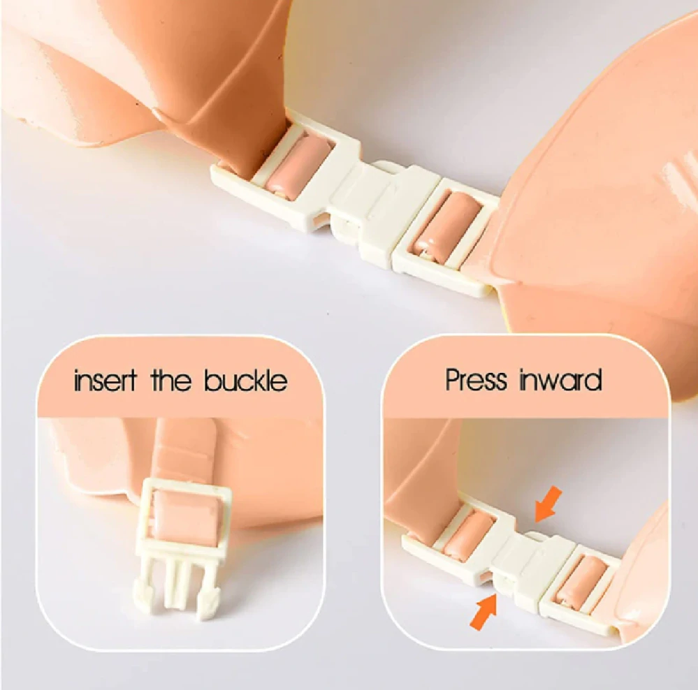 Dětská sprchovací čepice - KORUNA - ORANŽOVÁ