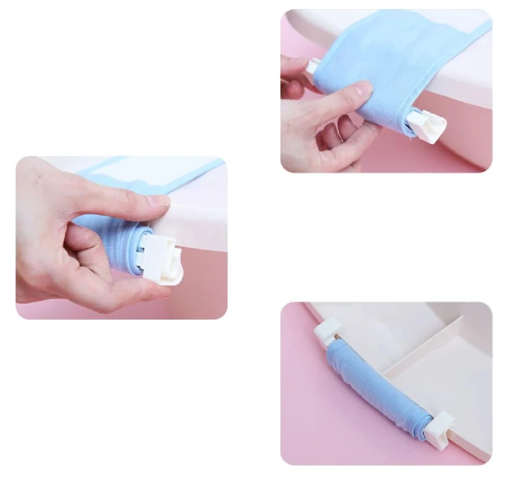 Síťované lehátko do vaničky - MODRÉ