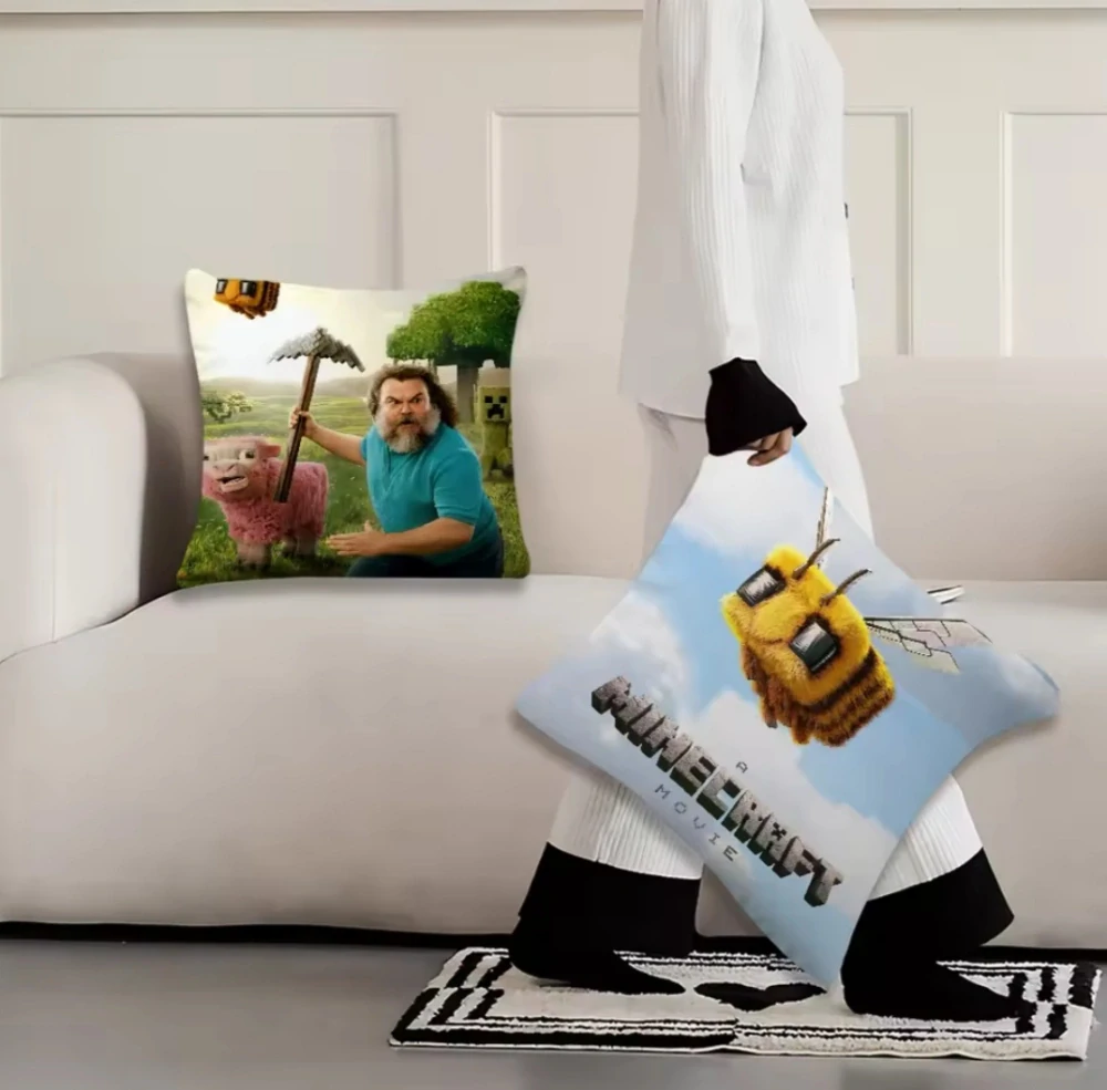 Povlak na polštář - MINECRAFT FILM - VČELA - 30 cm