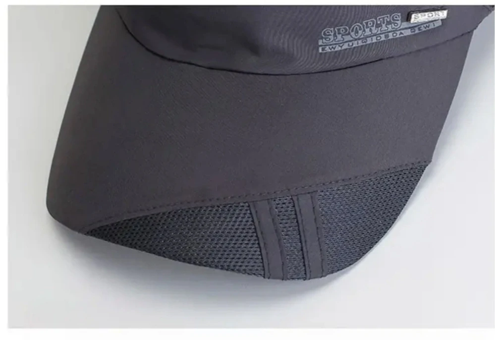 Letní kšiltovka - ČERNÁ