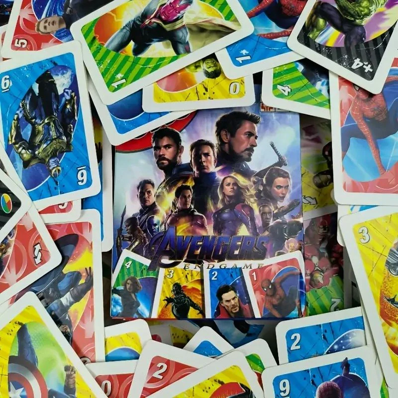 Hra Uno karty - AVENGERS ENDGAME