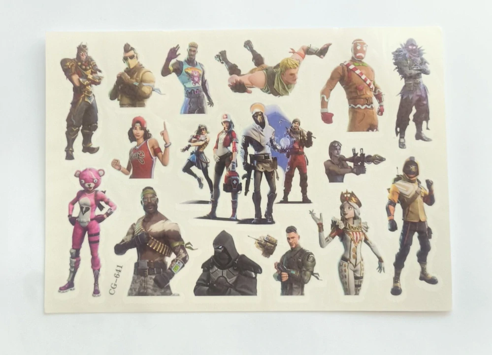 Dětské dočasné tetování - FORTNITE (A)