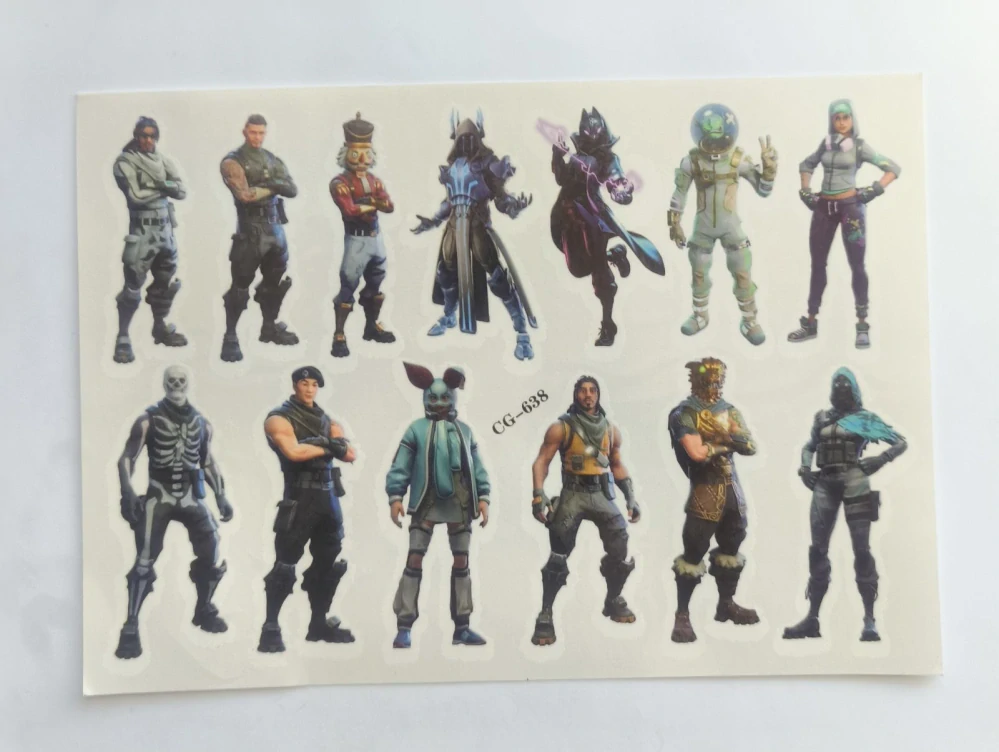 Dětské dočasné tetování - FORTNITE (F)