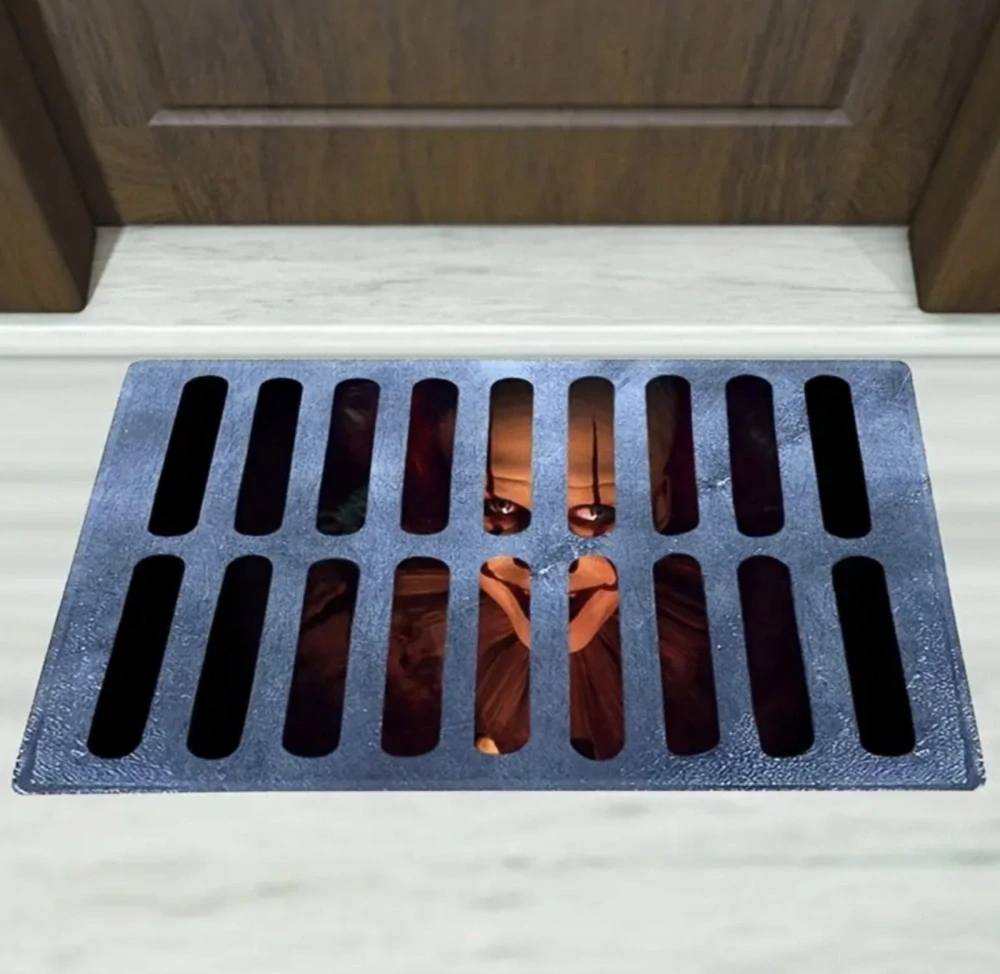 Rohož s 3D potiskem - HALLOWEEN - PENNYWISE Z FILMU IT - (A)