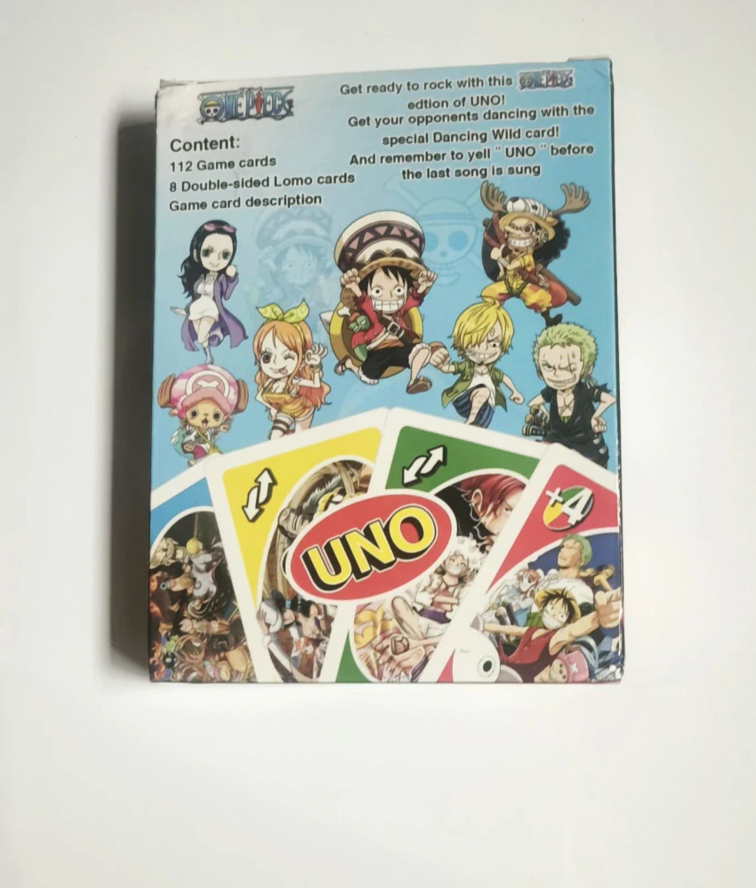 Hra Uno karty - SPECIÁLNÍ EDICE - pohádka ONE PIECE - S VADOU