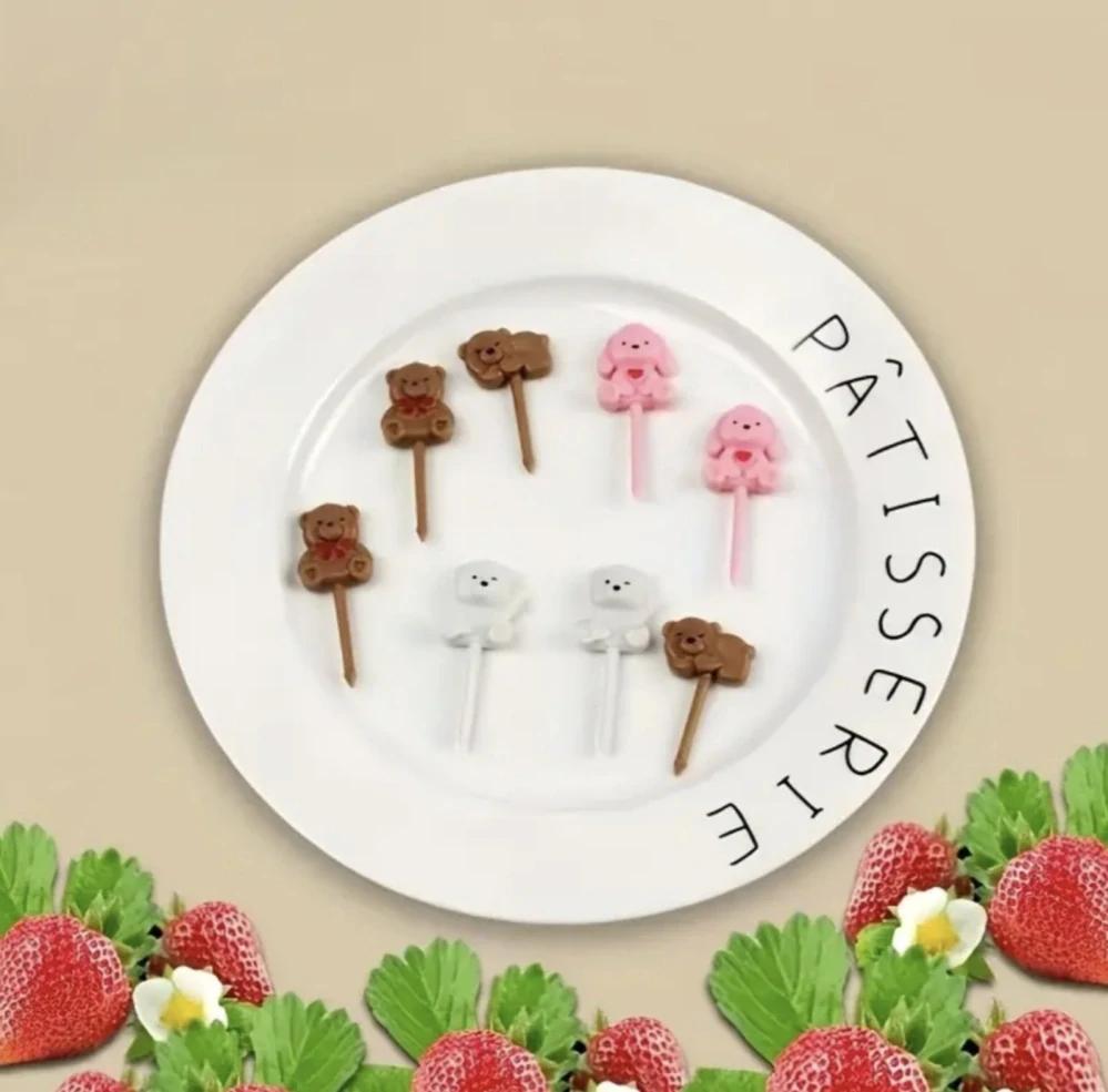 Napichovátka - PEJSCI A MEDVÍDCI - 8 ks