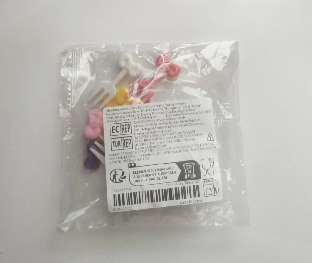 Napichovátka - HELLO KITTY (B) - 10 ks