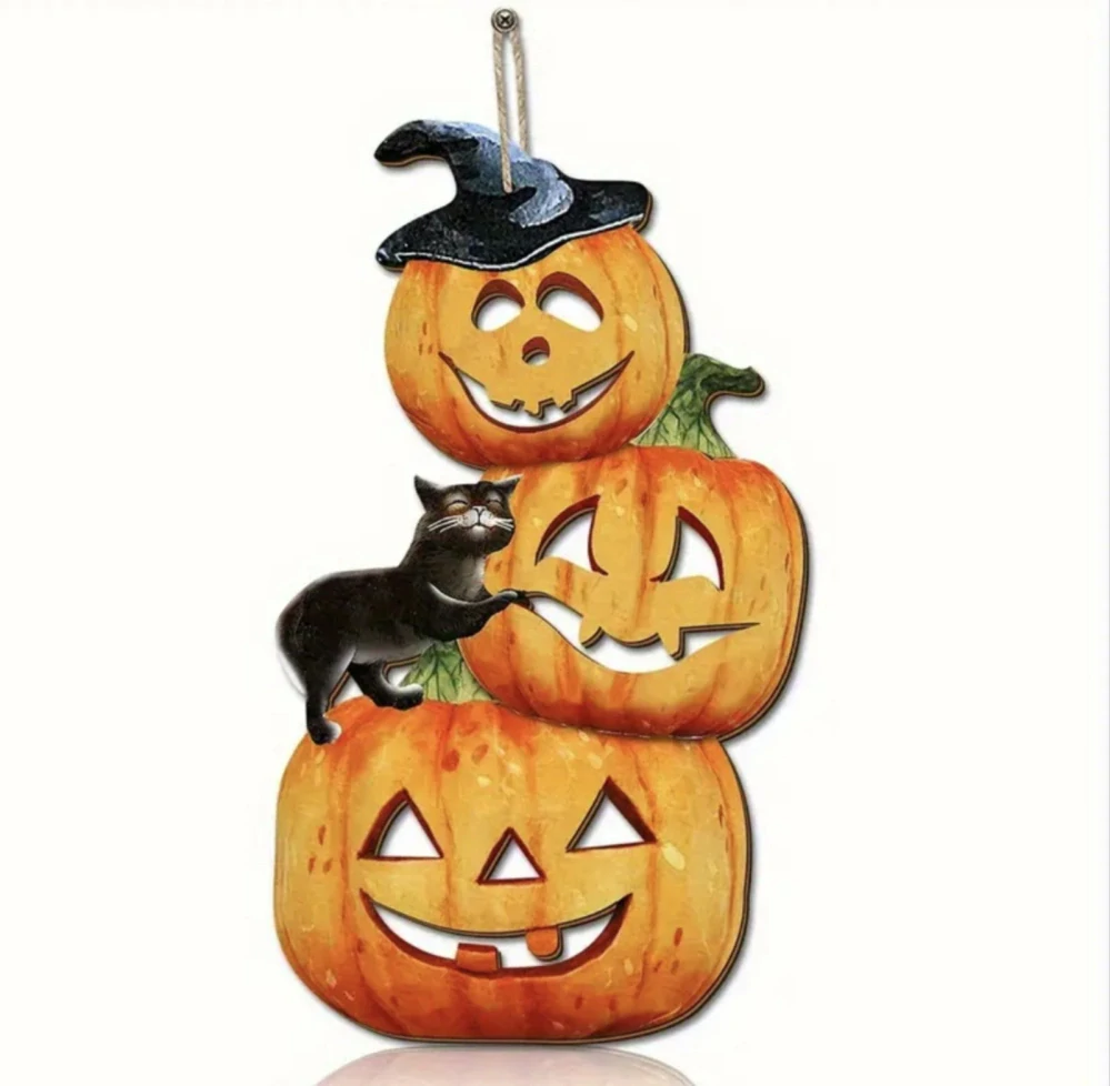 Dekorace na dveře - HALLOWEEN - DÝNĚ