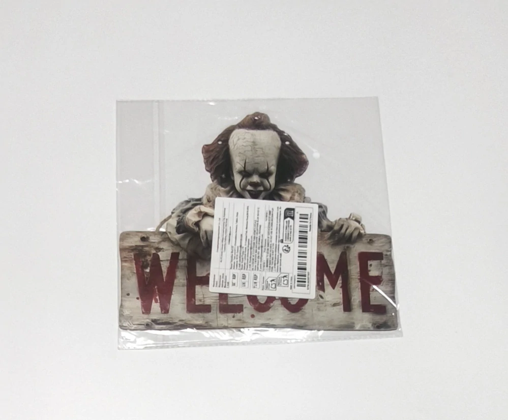 Dekorace na dveře - HALLOWEEN - PENNYWISE