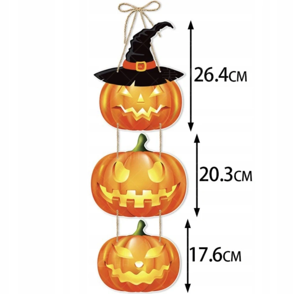 Papírová dekorace - HALLOWEEN - DÝNĚ (A)