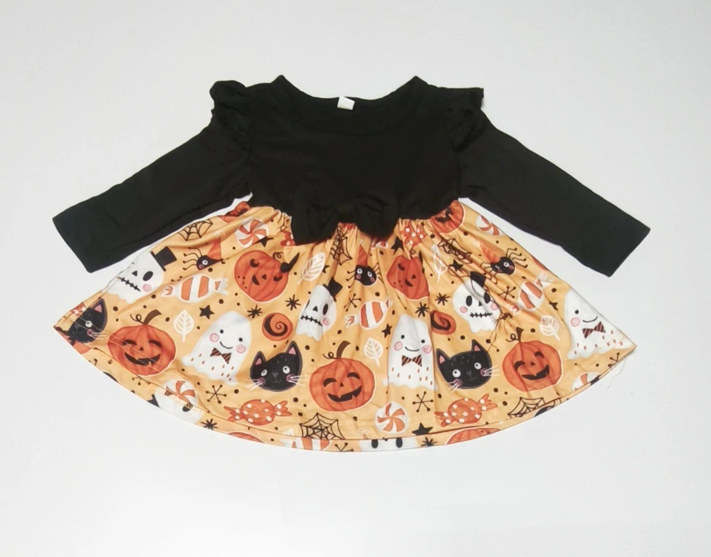 Šaty na HALLOWEEN - (6-9 m)