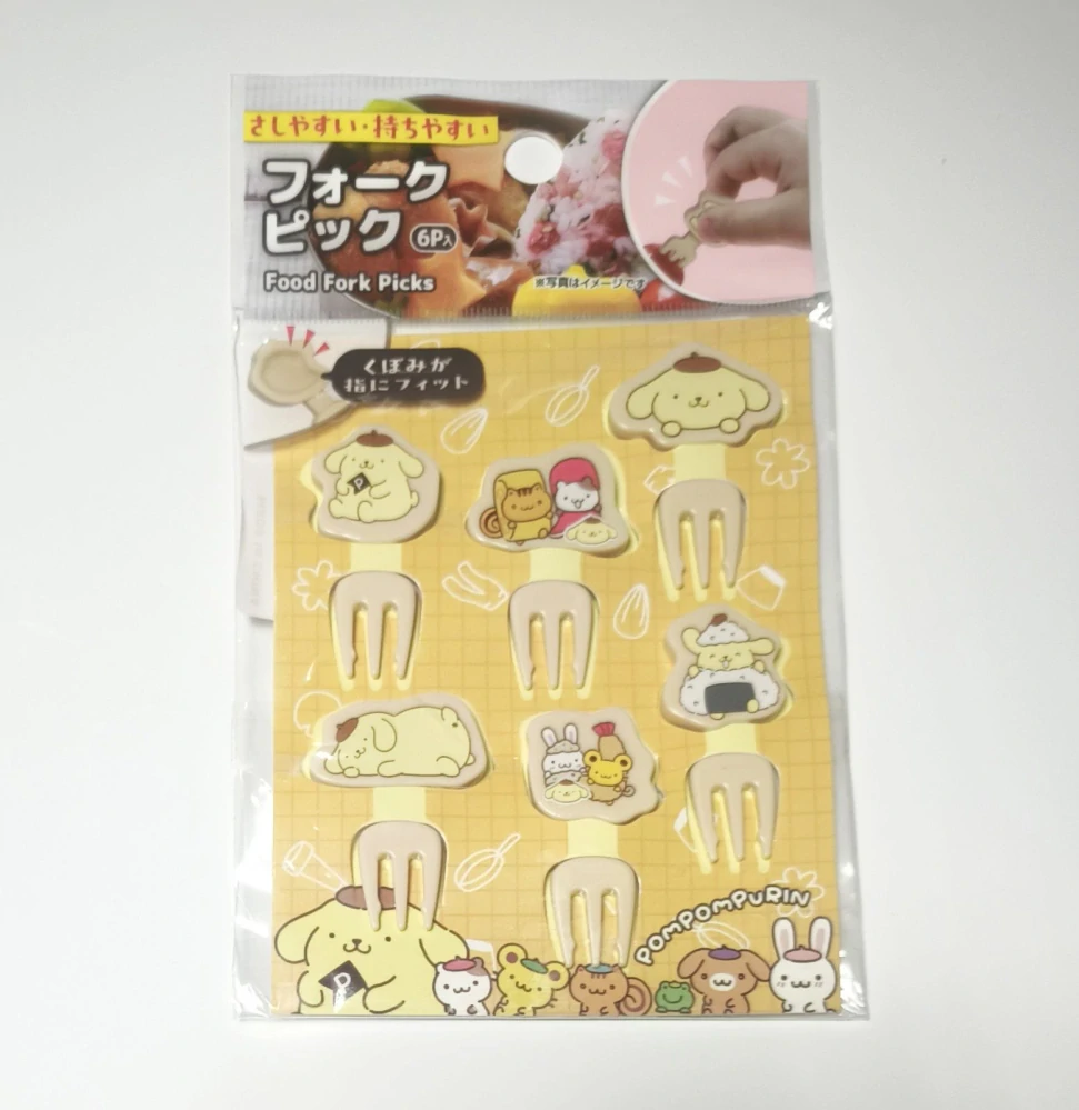 Napichovátka - SANRIO - POMPOMPURIN - 6 ks