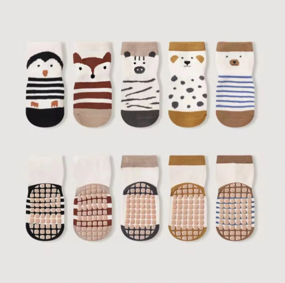 Protiskluzové ponožky - ZEBRA - (3-5 let) L