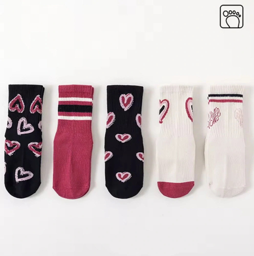 Protiskluzové ponožky - RŮŽOVÉ - (4-6 let)