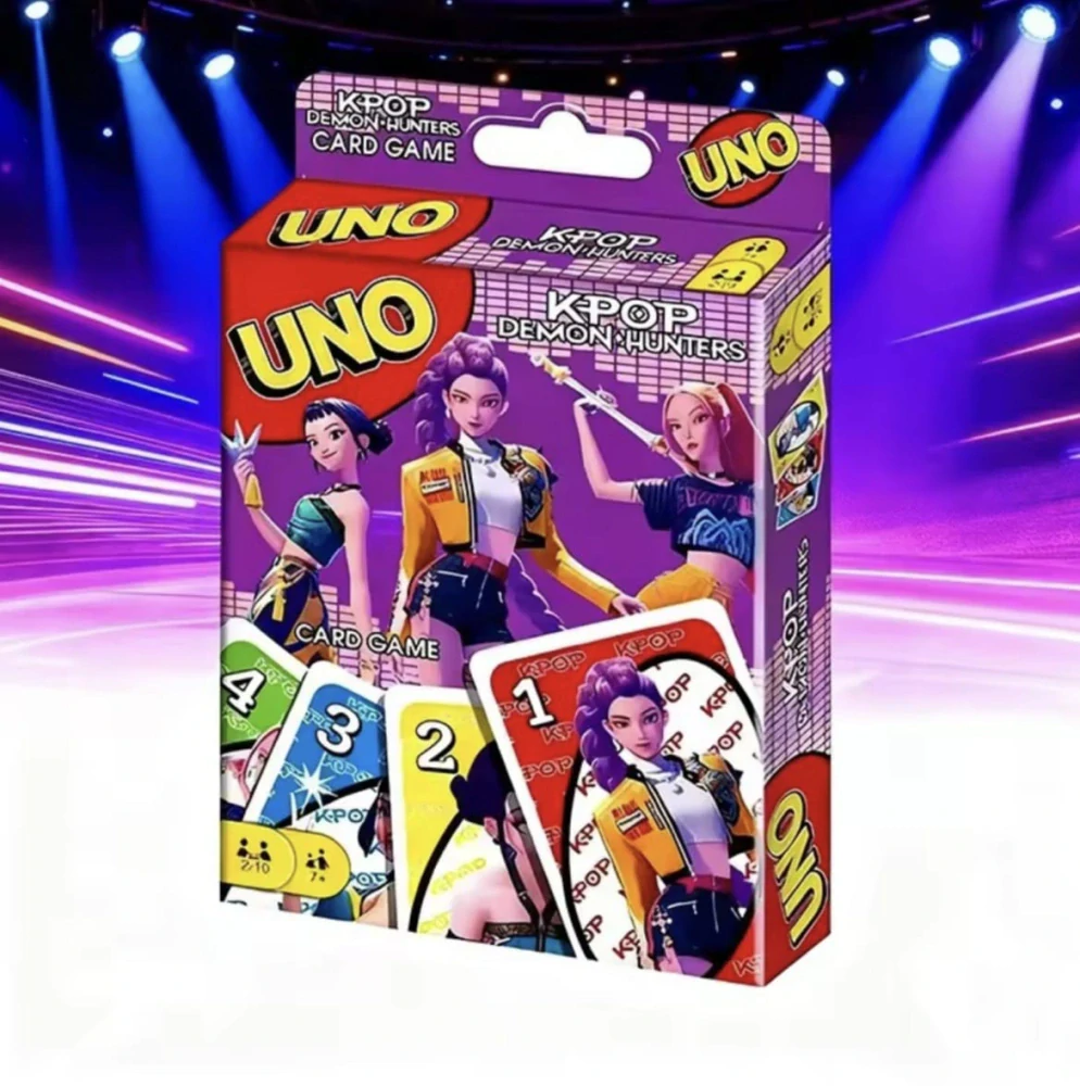Hra Uno karty - KPOP DEMON HUNTERS - KPOP LOVKYNĚ DÉMONŮ