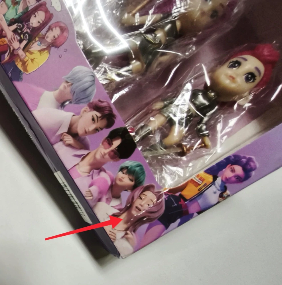 Sada sběratelských figurek - KPOP DEMON HUNTERS - KPop Lovkyně démonů - 6 ks