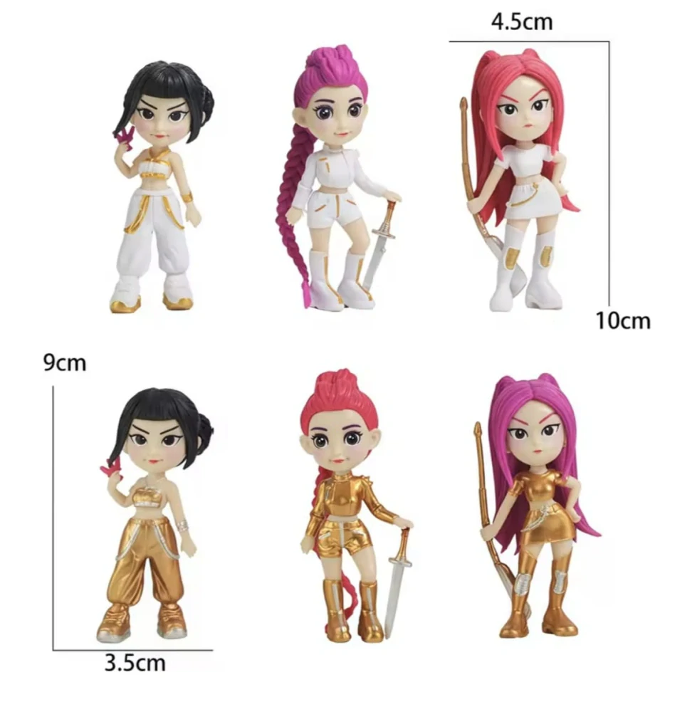 Sběratelská figurka - KPOP DEMON HUNTERS - KPop Lovkyně démonů - MIRA - ZLATÁ
