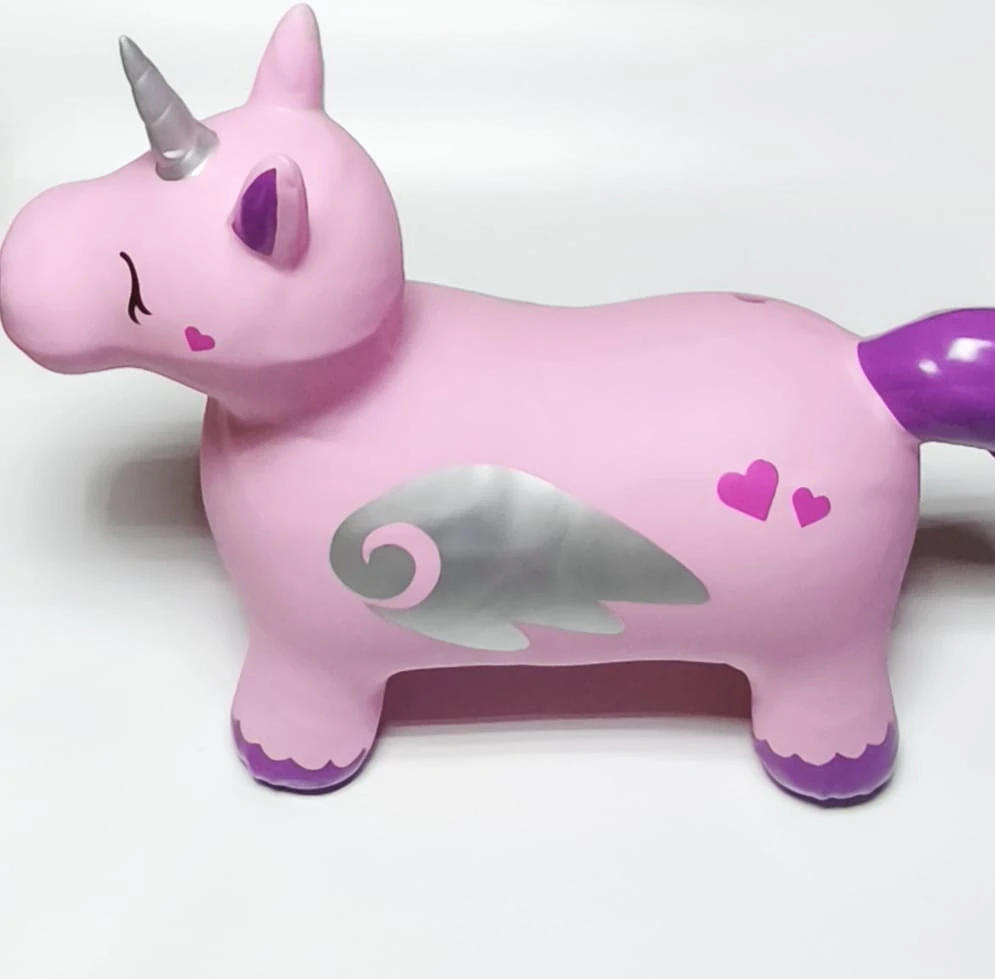 Nafukovací skákací JEDNOROŽEC - RŮŽOVÝ