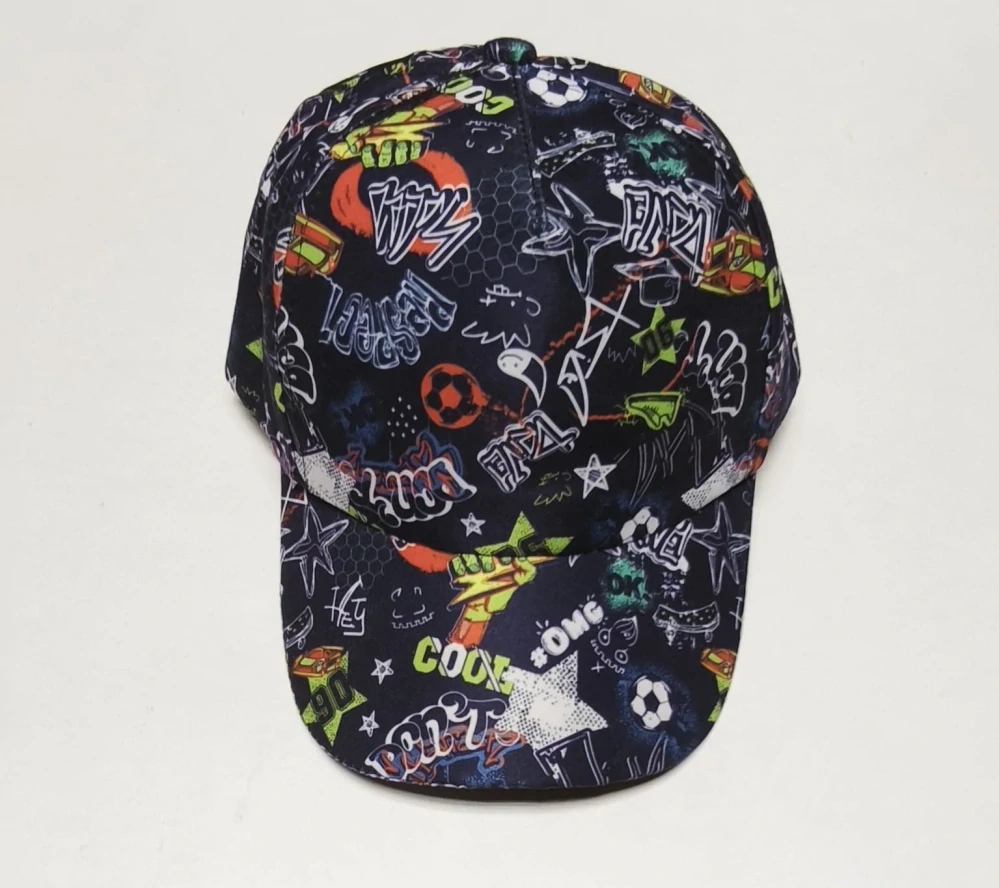 Dětská kšiltovka - FOTBAL - MODRÁ (2-6 let)