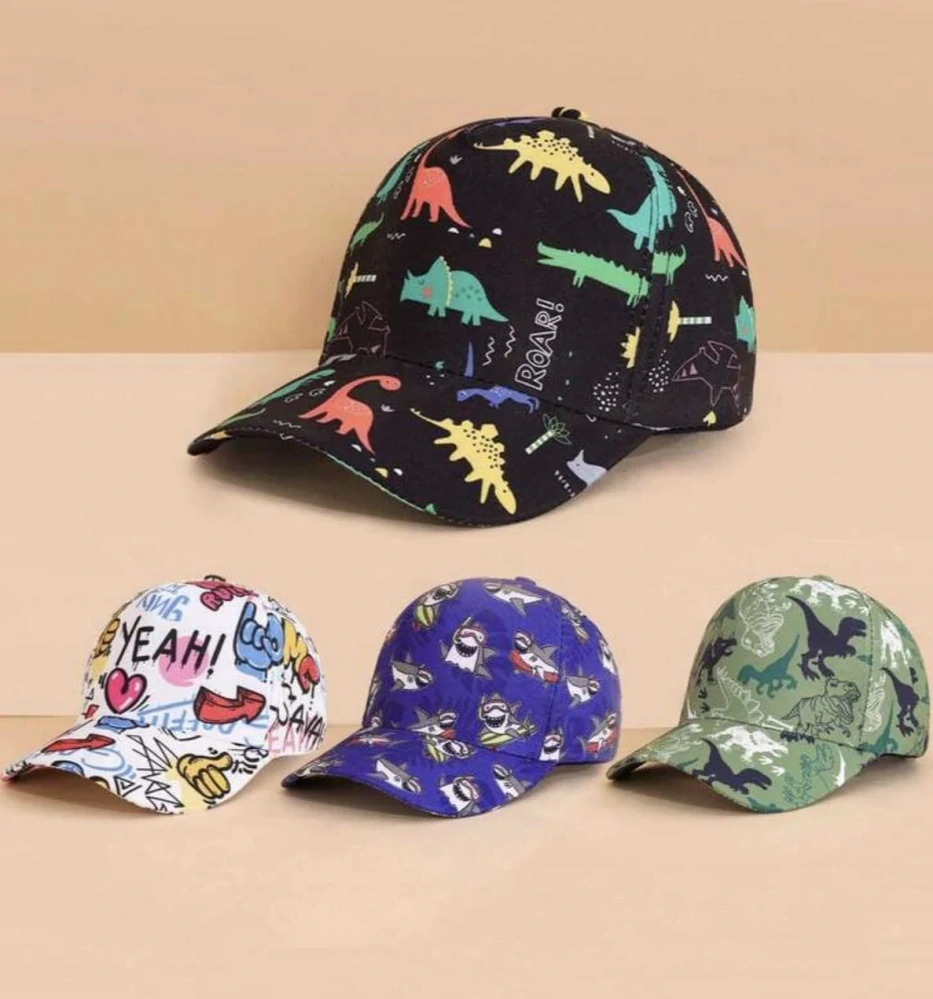 Dětská kšiltovka – ŽRALOCI - MODRÁ (2-6 let)