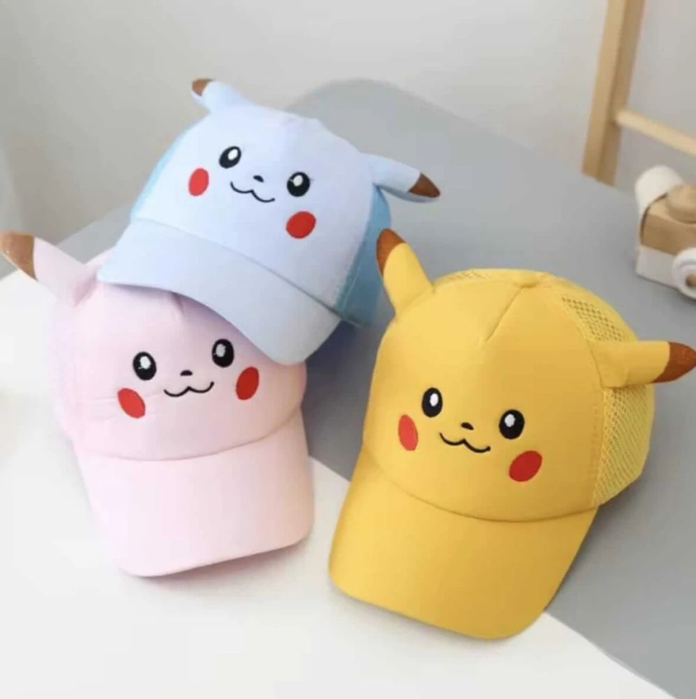 Dětská kšiltovka Pokémon: Pikachu s oušky (3-7 let)